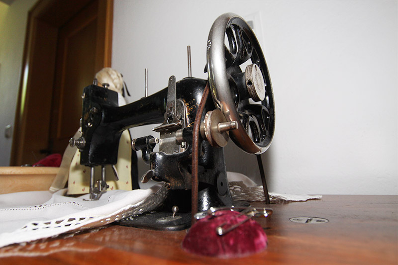 Alte Nähmaschine