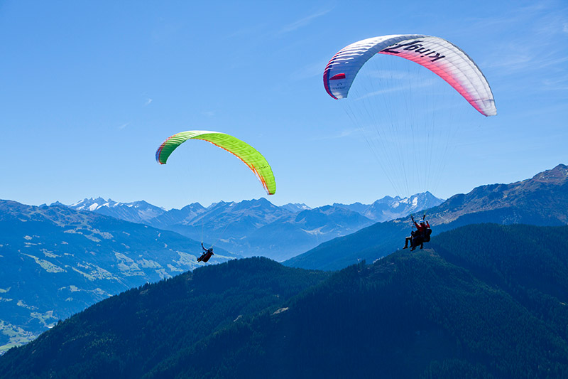 Paragleiten im Zillertal