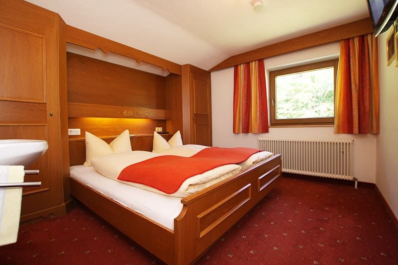 Zweites Doppelbettzimmer im Appartement im Gästehaus Elfriede
