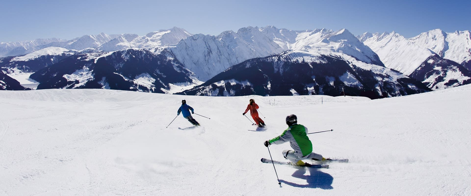 Skier in Gerlos Zillertal